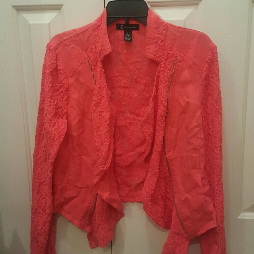 Coral jacket!