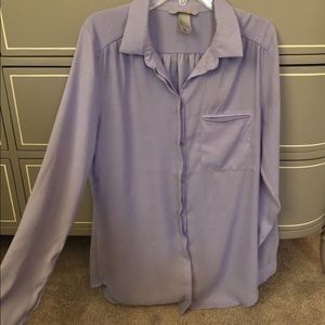 Lavender/Lilac H&M button down
