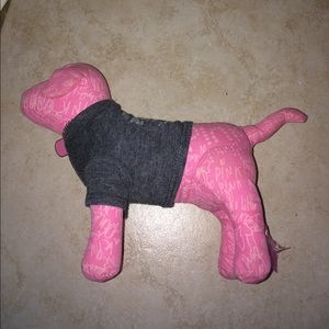 Pink VS mini dog