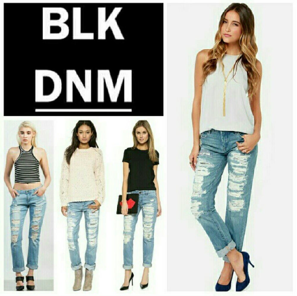 🔥Last Pair🔥 Blank Denim Galaxy Destroyed Jeans