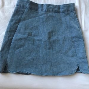 Super cute jean skirt