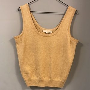 St John Basics Gold Shimmer Top