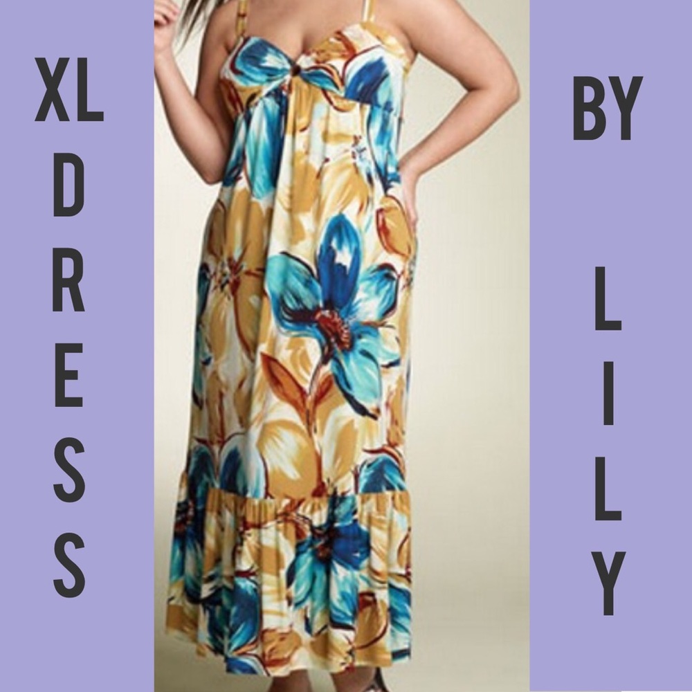 XL Maxi dress by Lily. NWT