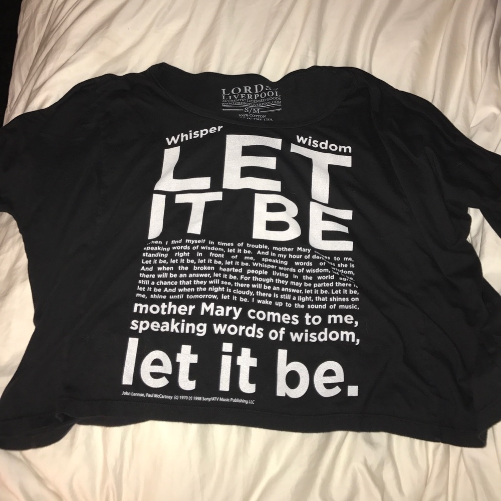 Beatles Let It Be Shirt