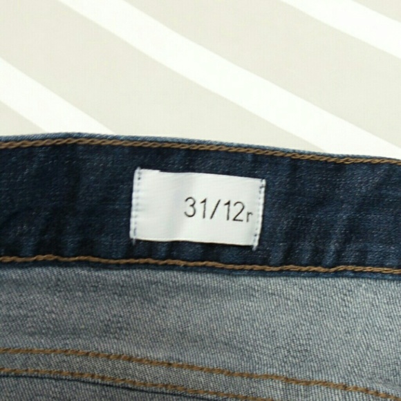 ✂ Gap button fly jean skirt - Picture 4 of 6