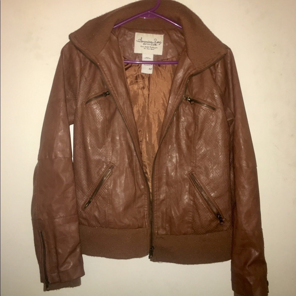 Favorite pleather jacket