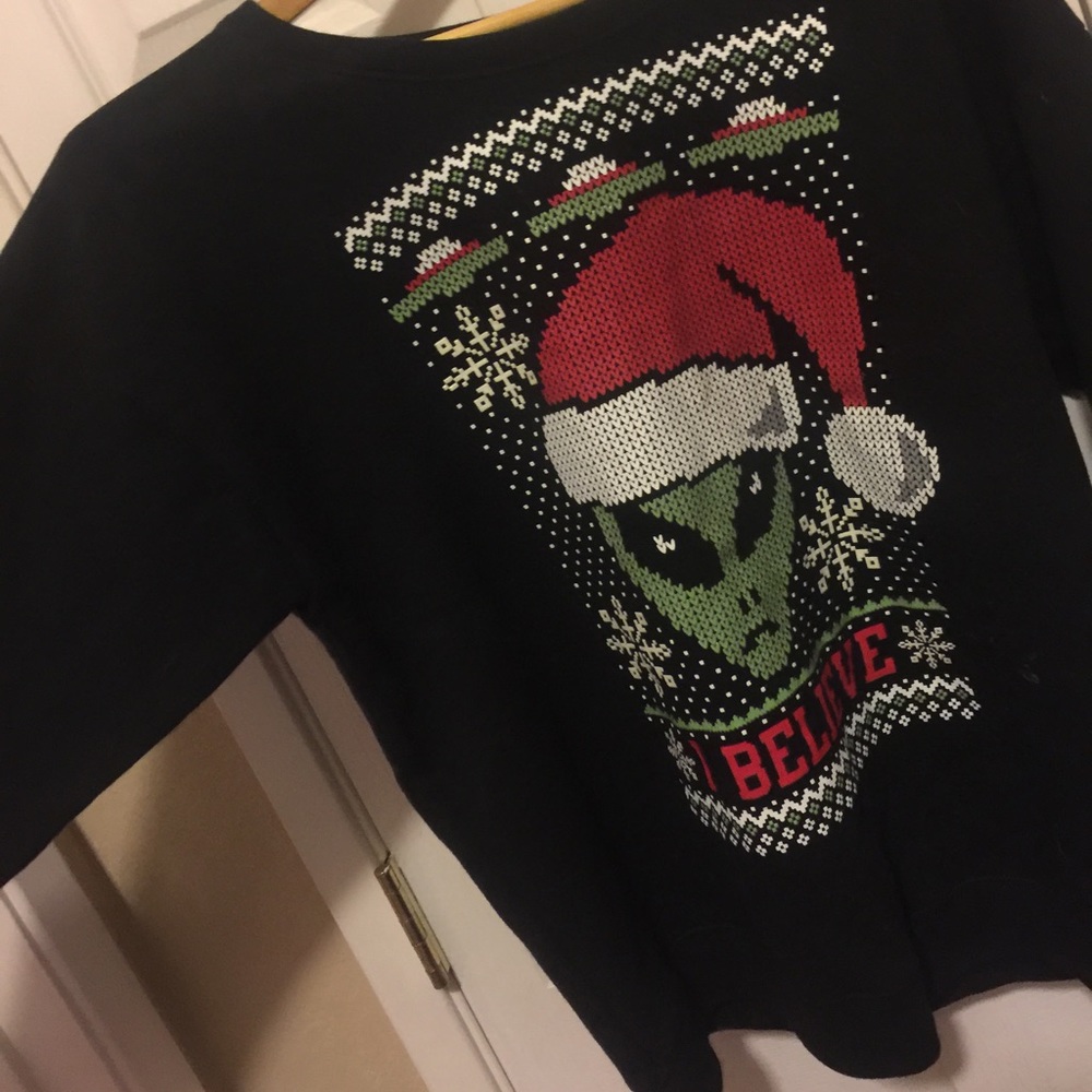 Christmas Alien sweatshirt