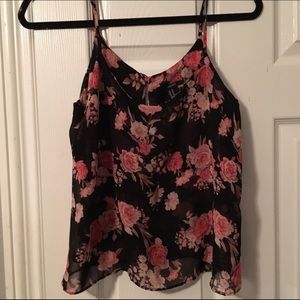 Forever 21 Floral Tank