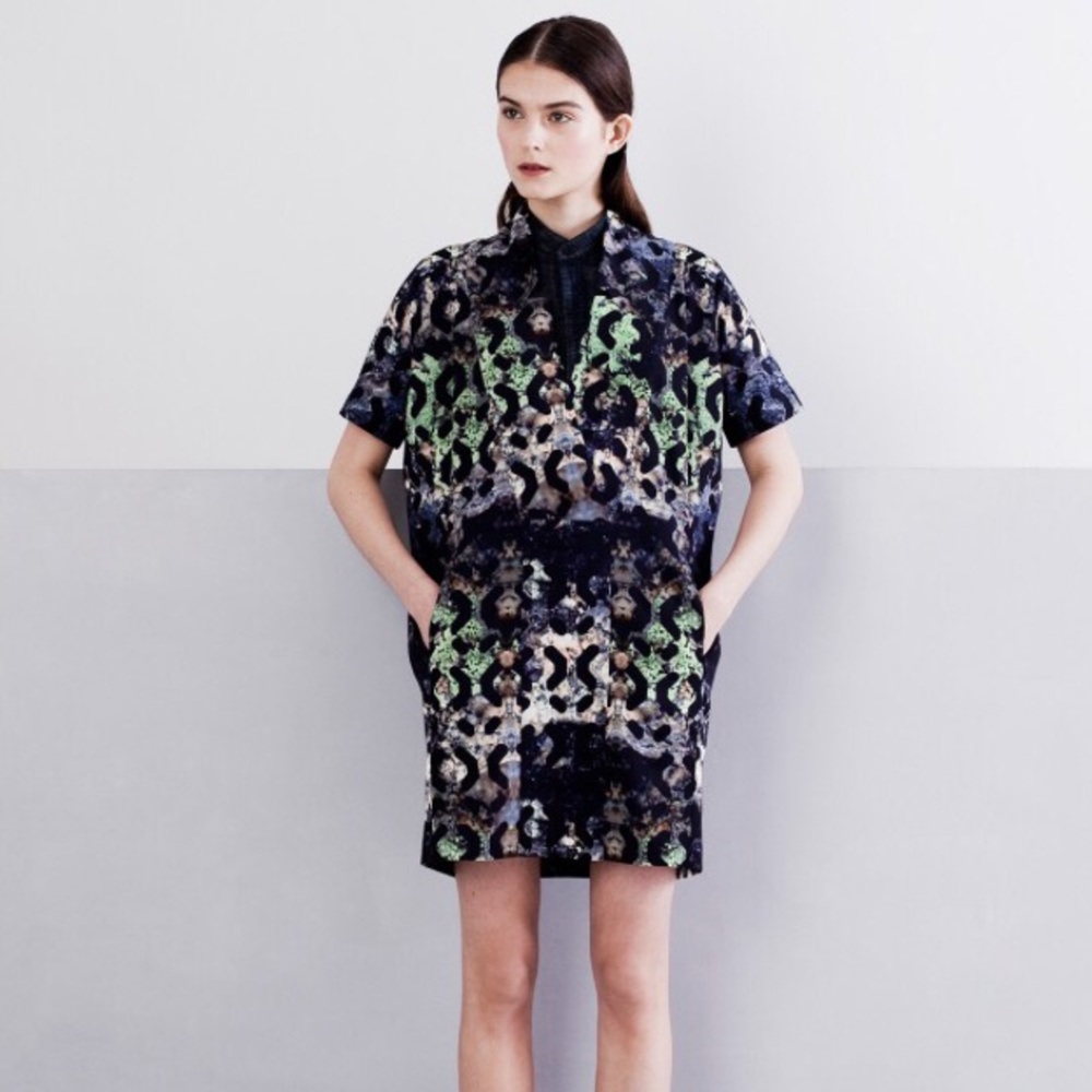 Zero + María Cornejo Printed Dress