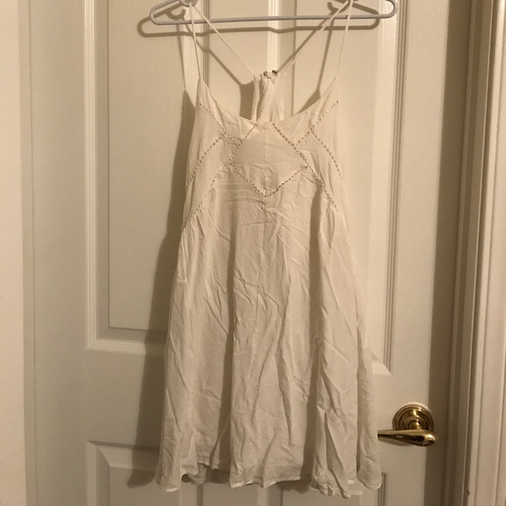 Lulu's white shift dress