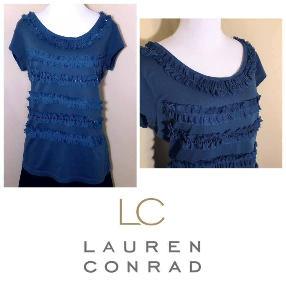 [Lauren Conrad] Embellished Blouse