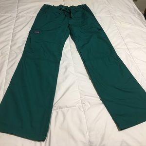 Cherokee Scrub Pants Hunter Green Extra Small