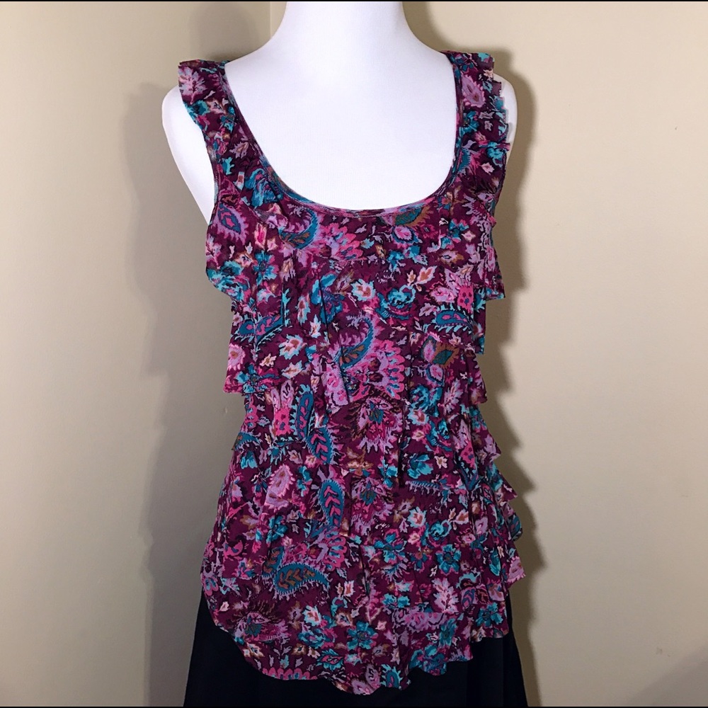 [Express] Semi-Sheer Blouse - Picture 3 of 6