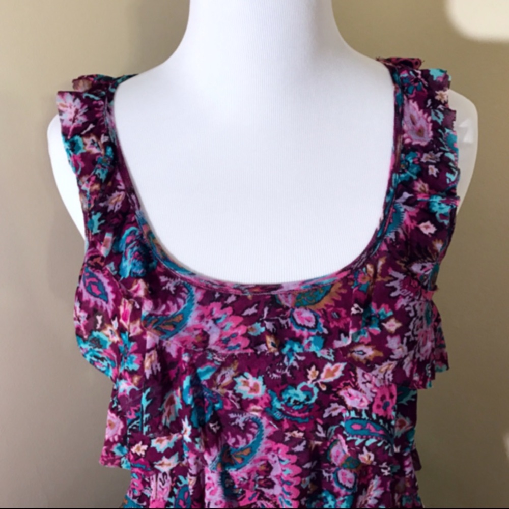 [Express] Semi-Sheer Blouse - Picture 2 of 6