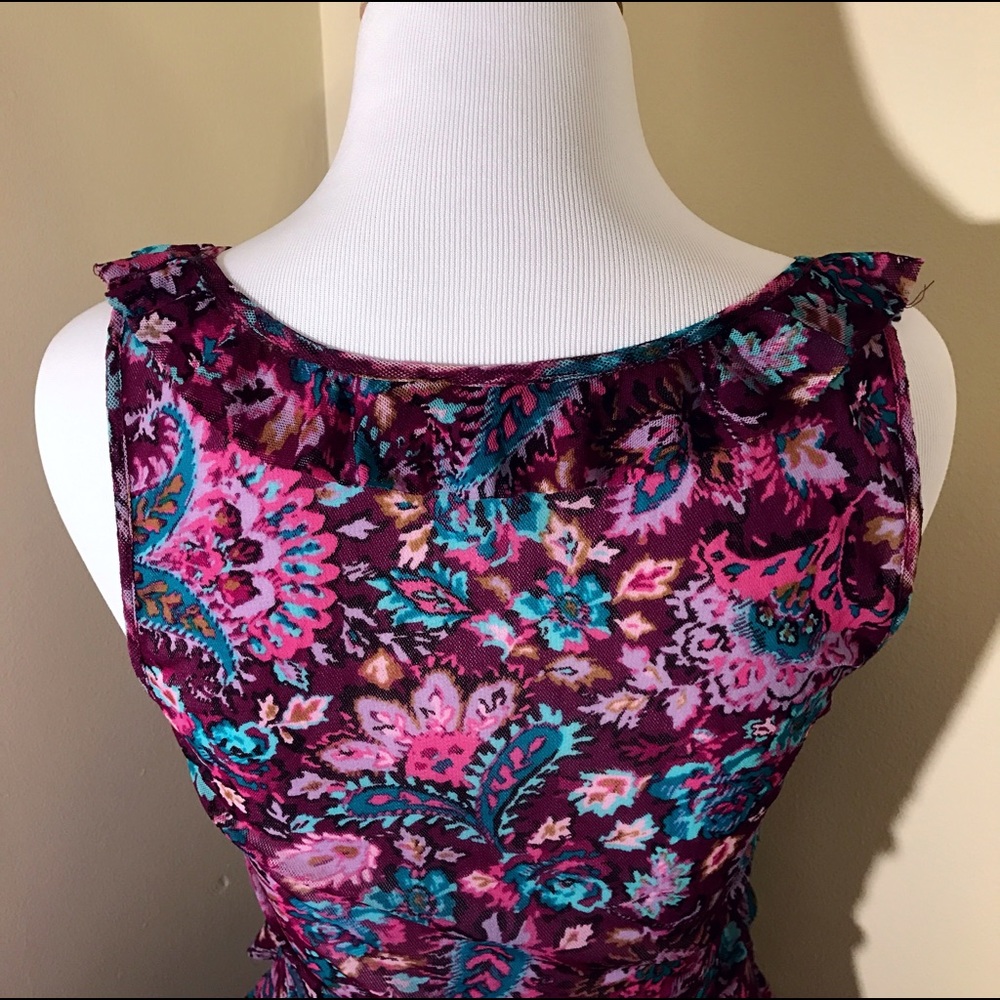 [Express] Semi-Sheer Blouse - Picture 4 of 6