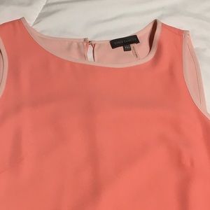 Vince Camuto Coral Peach sleeveless top