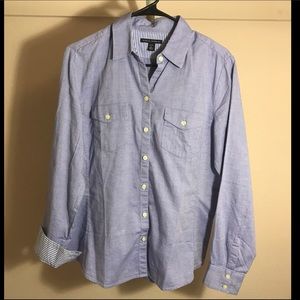 Light Blue Button-Up Shirt