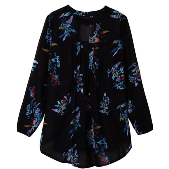 Floral Keyhole (sz M-2X) - Picture 4 of 8