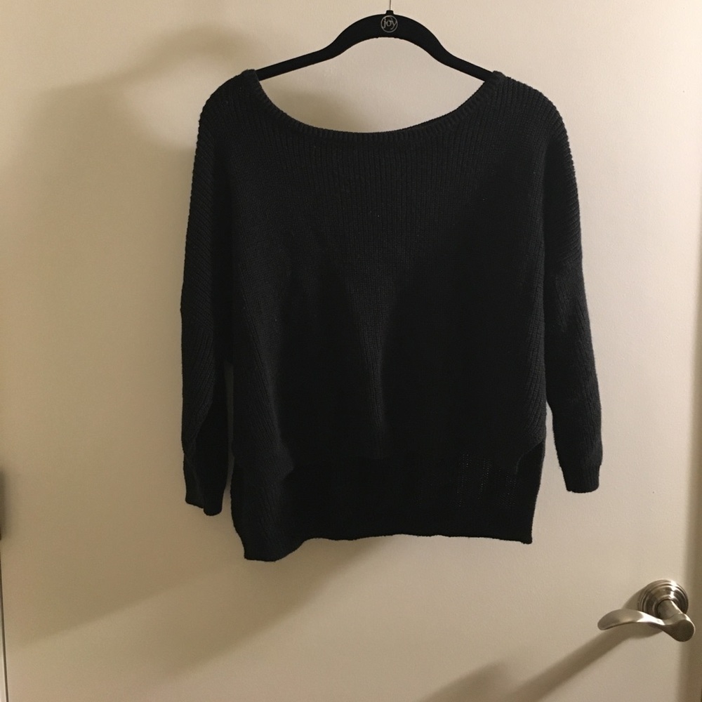 Black sweater