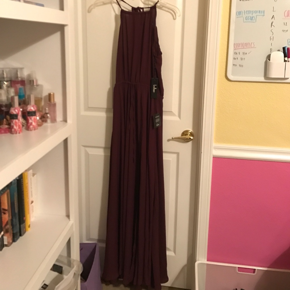 Essence of Style Plum Maxi Dress