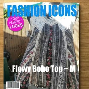 Float Boho Tank ~ L