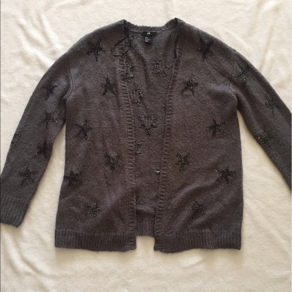 Gray Star Cardigan