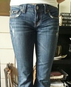 New MEK distressed jeans