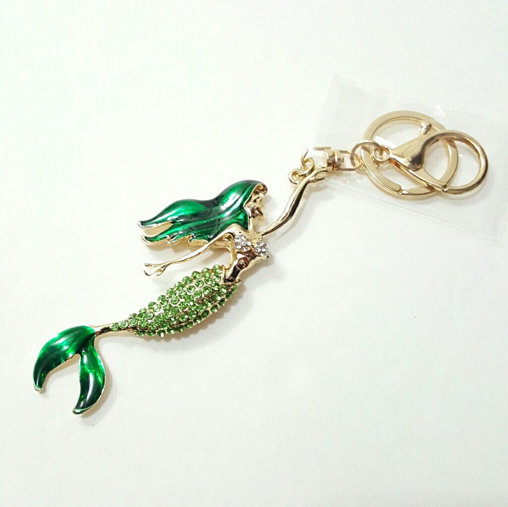 Crystal Mermaid & Royal Italy GreenArtifact Scarve - Picture 3 of 4
