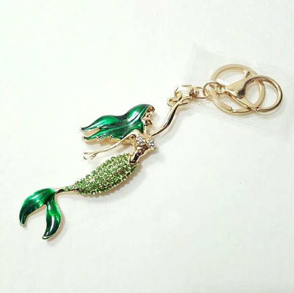 Crystal Mermaid & Royal Italy GreenArtifact Scarve - Picture 3 of 4