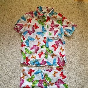 Victoria's Secret Butterfly Pajama Set