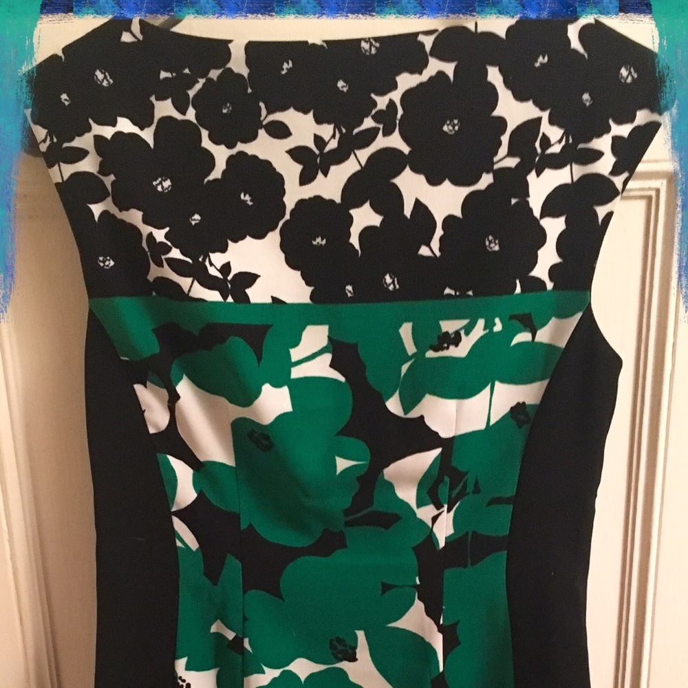 Stunningly slimming dress! Perfect condition!