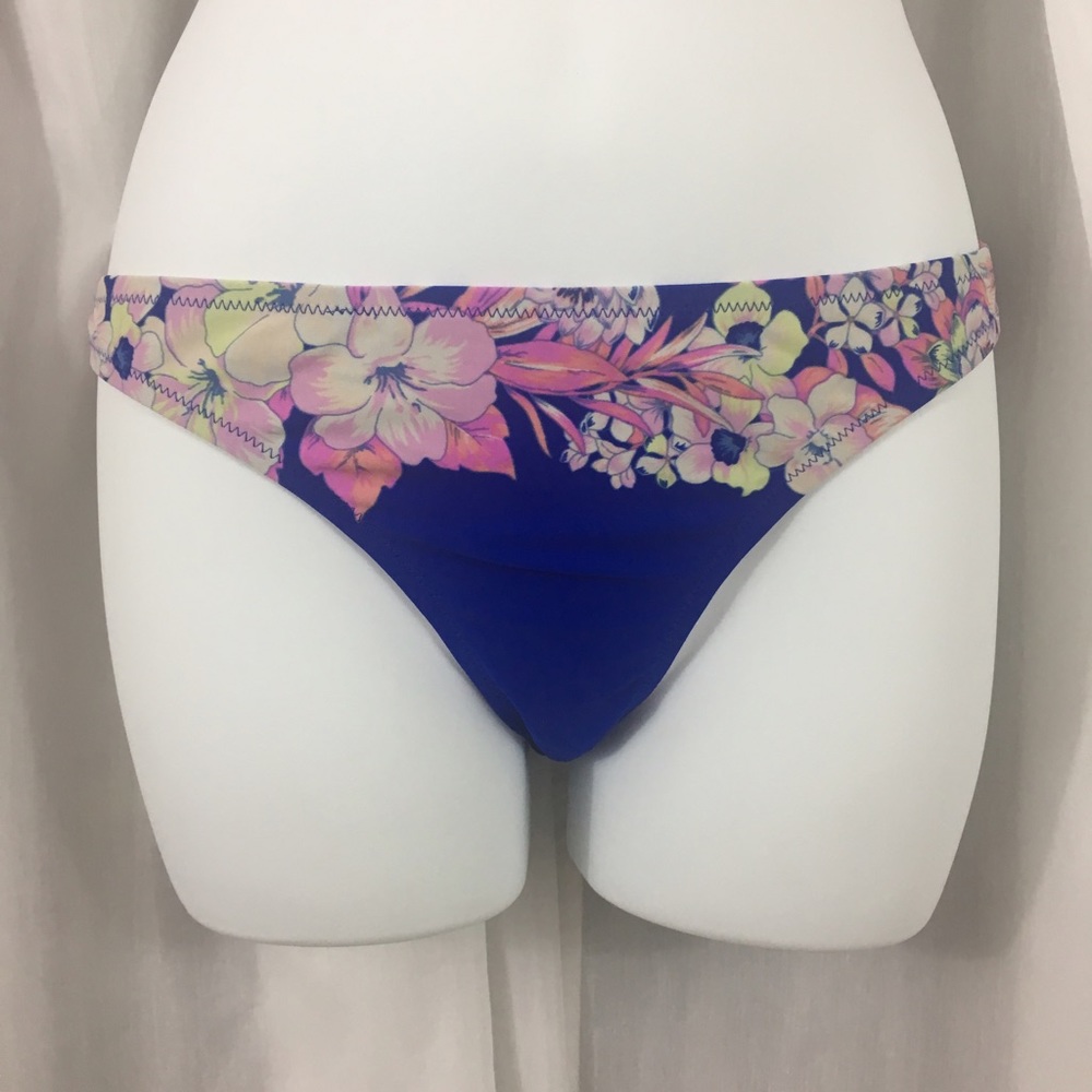 American Eagle Hawaiian Floral Print Bikini Bottom