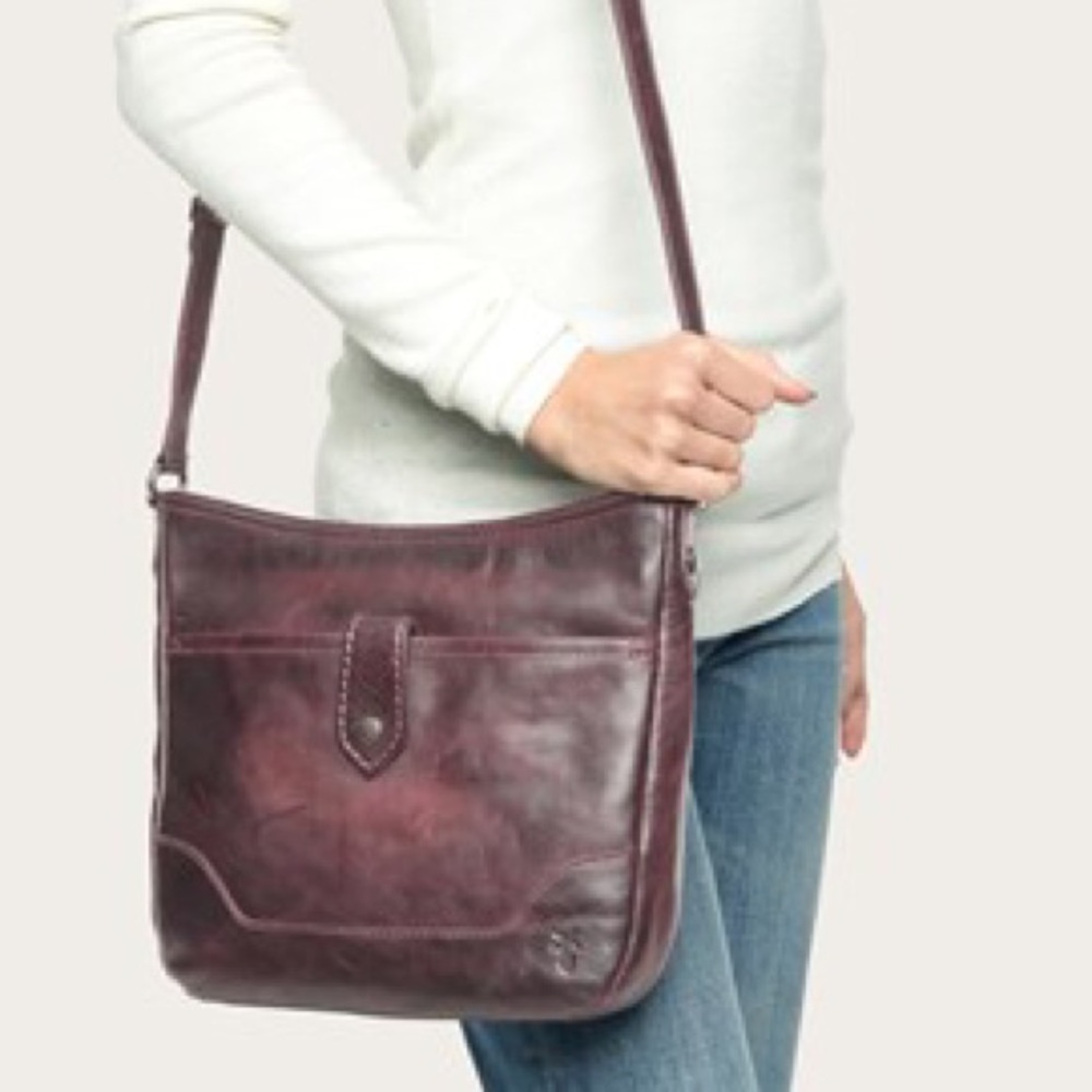 *SOLD* FRYE Melissa Button Crossbody