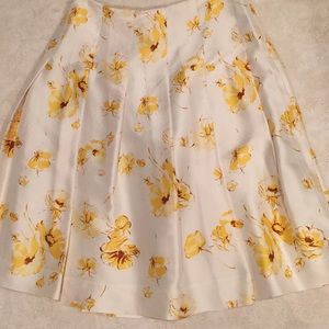 Banana Republic silk dupioni skirt
