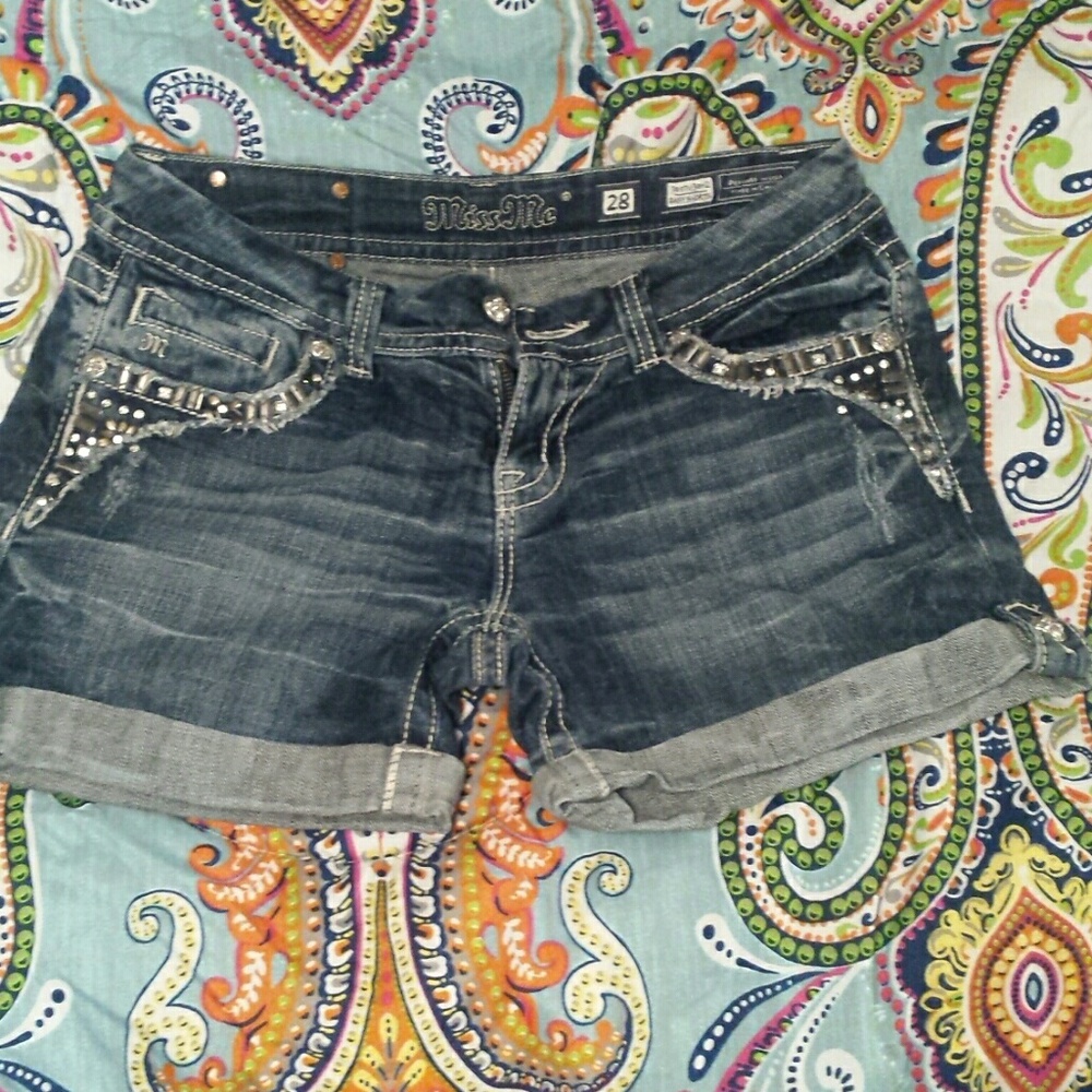 Miss Me denim shorts