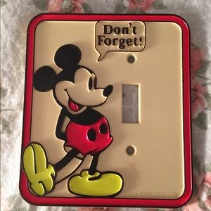 Disney's Mickey Mouse light switch cover