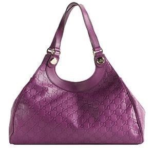 Gucci Handbag- purple leather!