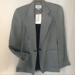 Emanuel Ungaro black and white blazer