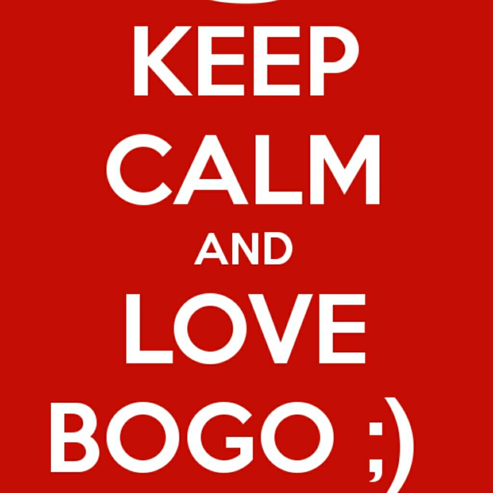 Buy one get one half off, everything!