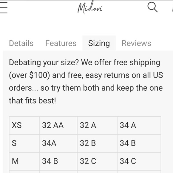 Midori Bikini Top M - Picture 6 of 6