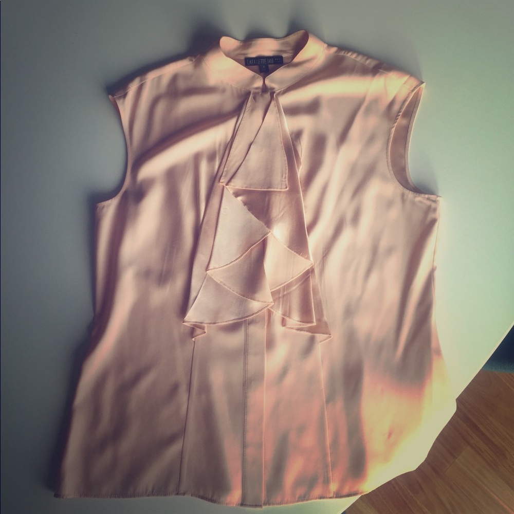 SALE! Silk LAFAYETTE 148 Blouse