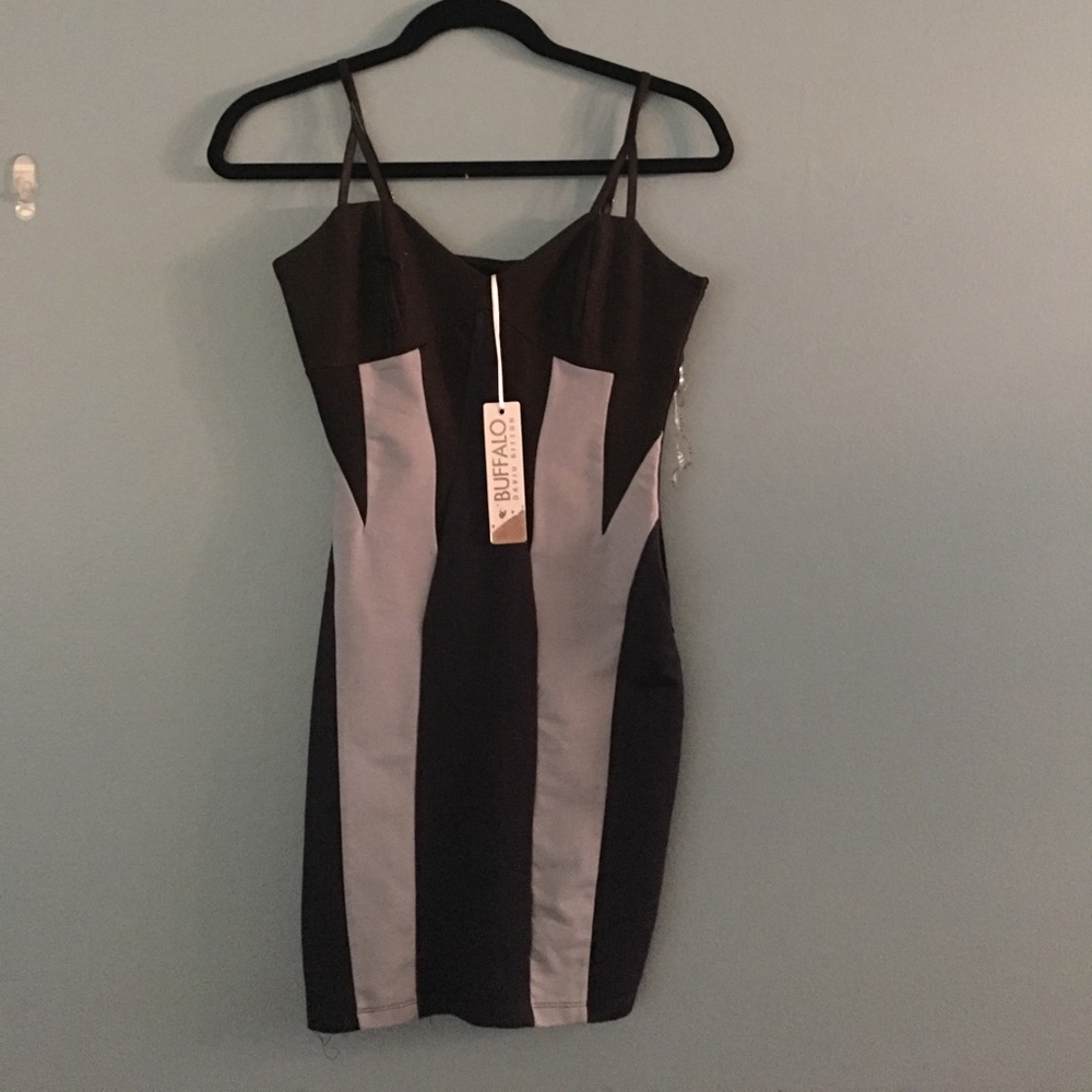 Mini Jean Material Dress XS