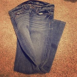 J. crew 25 ankle jeans