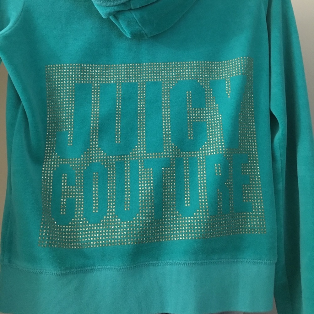 CORAL JUICY COUTURE ZIP UP