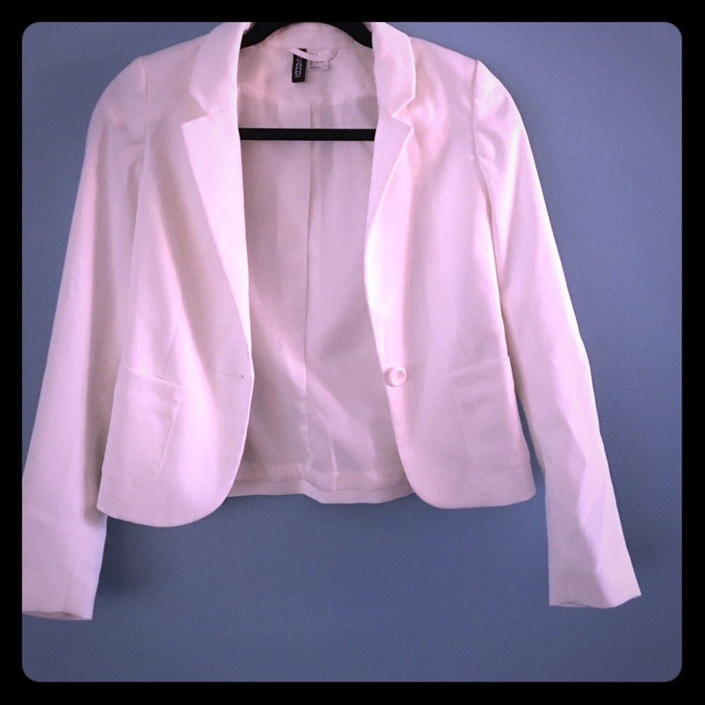 Size 2 White Blazer