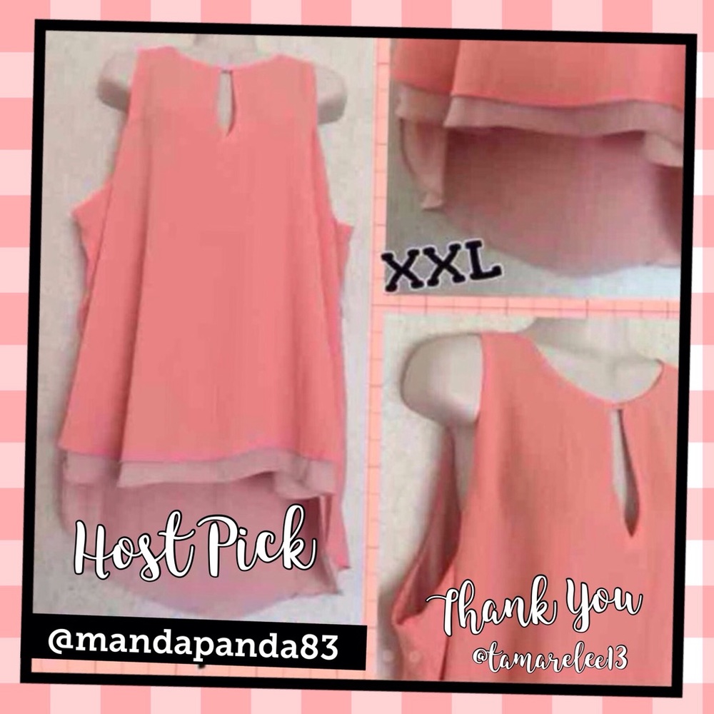 Maurices 2x Layered Chiffon Style Blouse💗HP