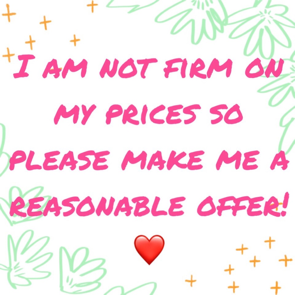 Everything's negotiable.