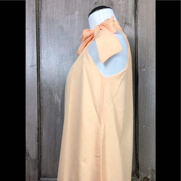 Sleeveless Peach Color DressTunic - Picture 2 of 4