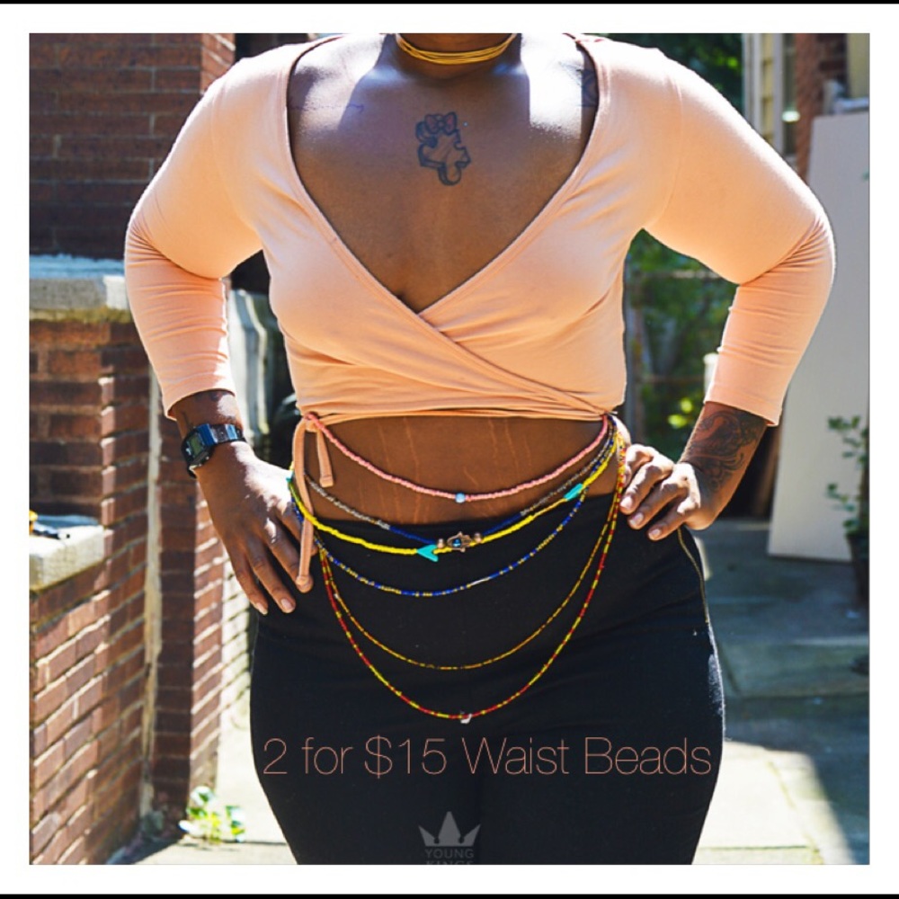 Waist beads 1 for $10 2 for $18