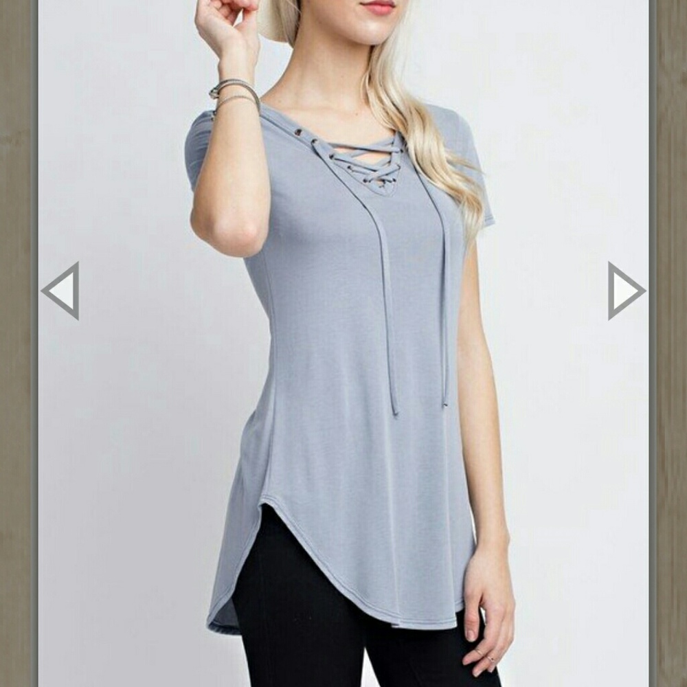 BUY 2 GET 1 FREE Modal Washed Top - Picture 2 of 3